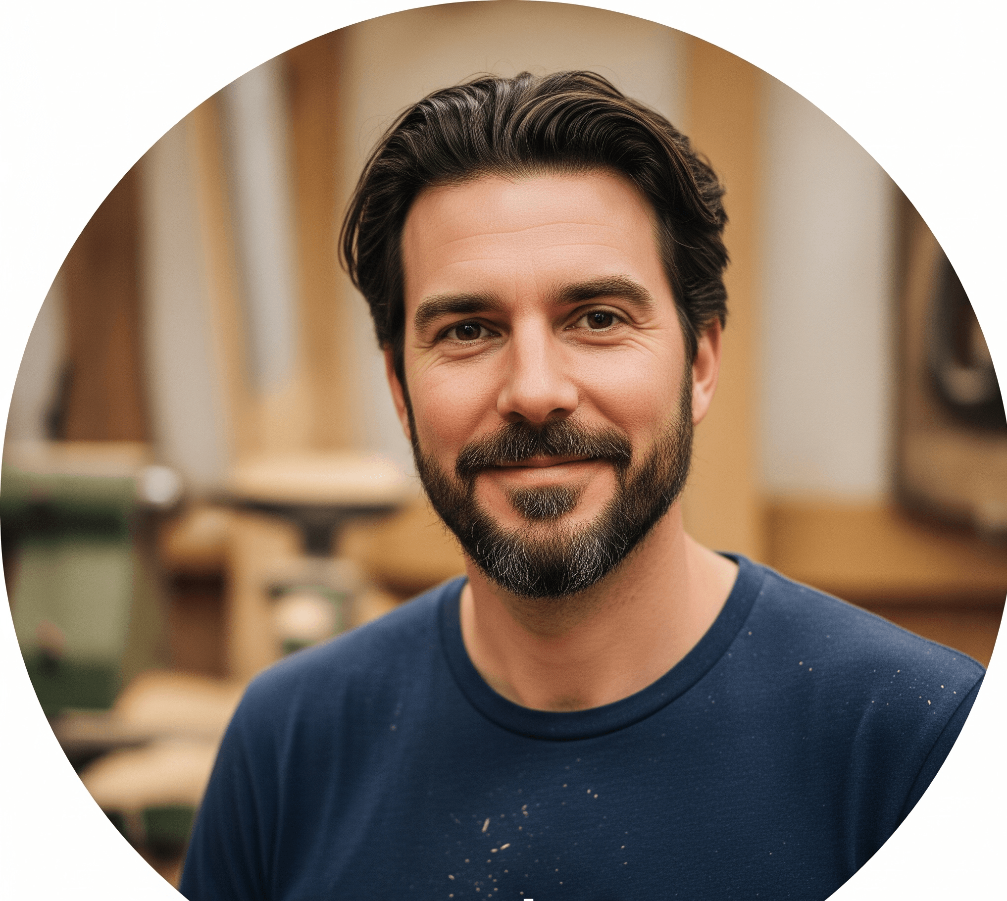 Portrait of a HMZ Woodz customer testimonial