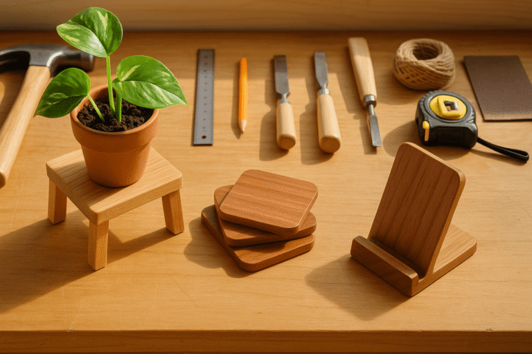 weekend wood project ( Phone Holder)