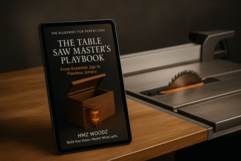 Ultimate table saw jigs crosscut sled build process