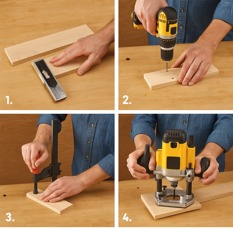 Building simple router jigs step by step - router mortising jig construction process using scrap wood for precise woodworking